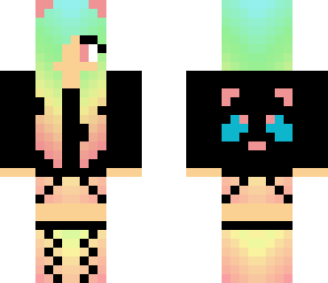 retro panda girl