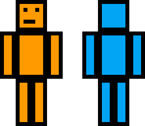block man