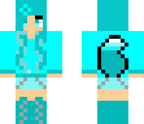 blue wolf girl