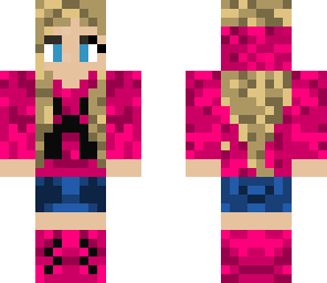 creeper hoodie girl