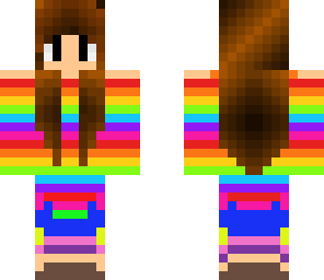 rainbow girl