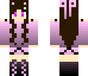 purple girl