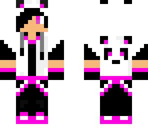 panda boy magenta