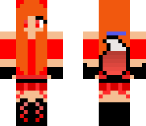 fire wolf girl