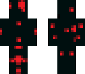 black and red ore skin