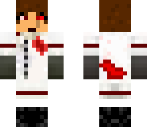 bloody scientist goggles off