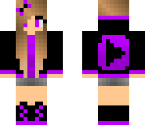 purple youtube girl 