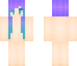 teal purple hair base