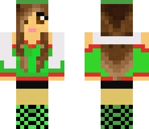 green girl