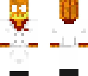 herobrine pumpkin skin