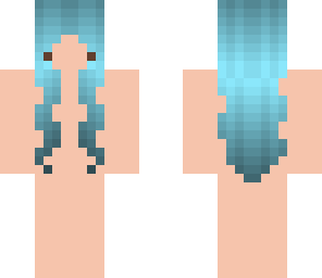 blue haired elf