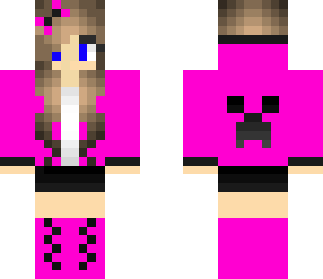 pink creeper girl