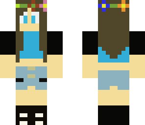 tomboy with flower headband ***