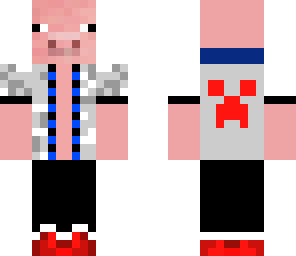 cool gamer pig