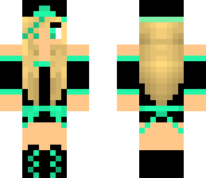 cute mint girl
