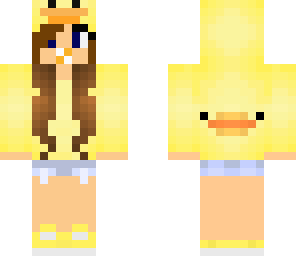 edited baby duck girl