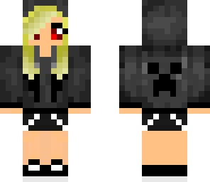 evil creeper girl