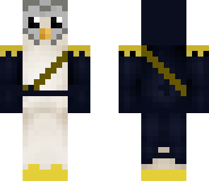 penguin with mask