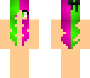 pink and green hairbase