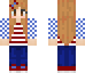 patriotic girl
