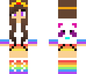 rainbow panda gurl