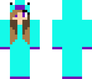 monster hoodie girl