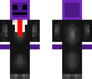 purple slime in a suit
