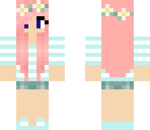 cute pink girl  summer