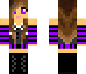 emo -purple and black