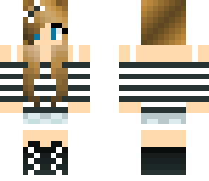cute stripy girl