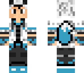 blue wolf boy
