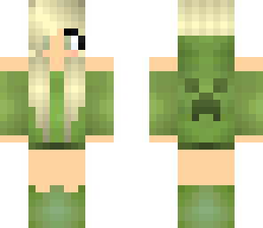 edited creeper girl