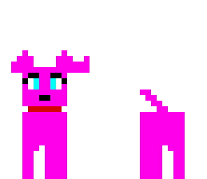 pink dog