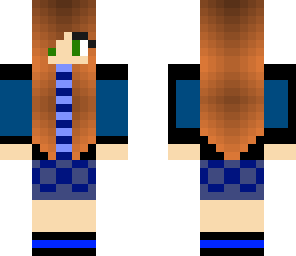 blue girl
