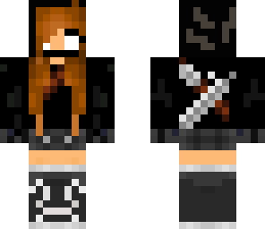 girl herobrine ninja