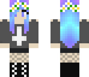 goth pastel girl