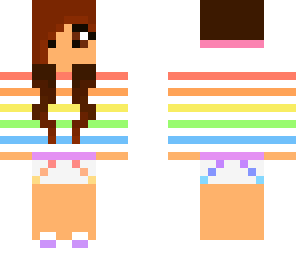 rainbow girl