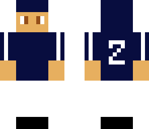blue baseball guy