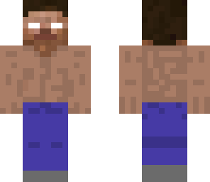shirtless herobrine