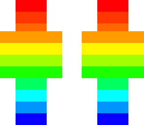 rainbow skin