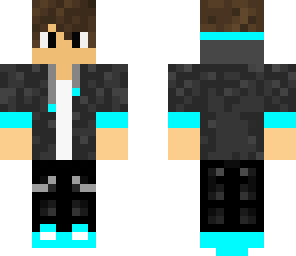 blue hoddie