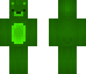bear alien green