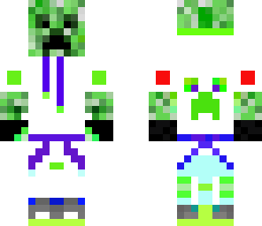 white gaming creeper