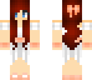 white dress