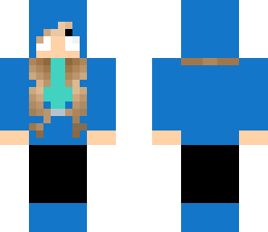 hooded herobrine girl