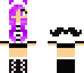 mustache girl
