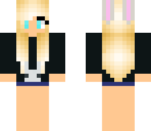 cute blonde bunny girl