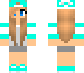 teal girl