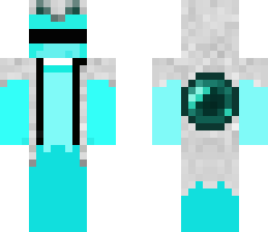 slime robot light blue