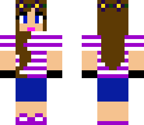 flower crown k-state girl